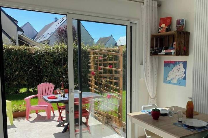 Appartement de vacances pour 2 personnes, avec Jacuzzi ainsi que Terrasse et Jardin
