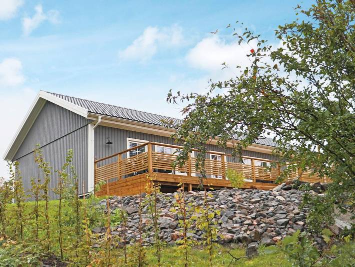 Feriehus for 10 personer, med Terrasse i Syd-Sverige