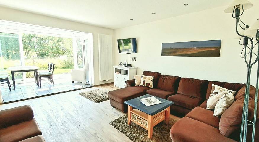 Ferienwohnung für 4 Personen, mit Ausblick und Terrasse sowie Garten, mit Haustier auf Wangerooge - 3