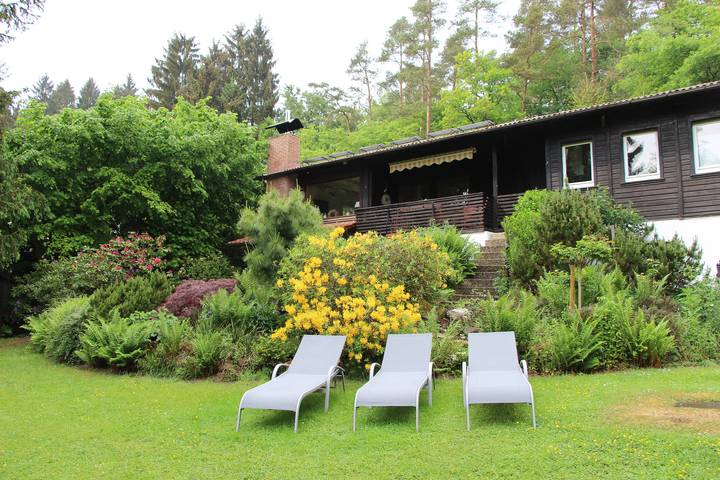 Ferienhaus für 6 Personen, mit Garten und Sauna, mit Haustier am Vogelsberg Region