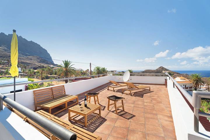 Feriehus for 4 personer, med Balkong i La Gomera