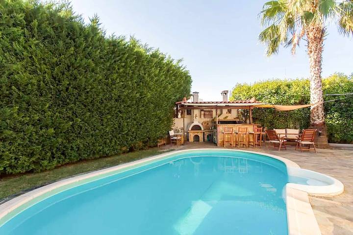 Maison de vacances pour 9 personnes avec piscine in Attica Saronic Gulf Islands