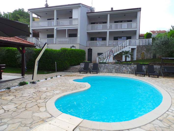 Ferienhaus für 10 Personen, mit Garten