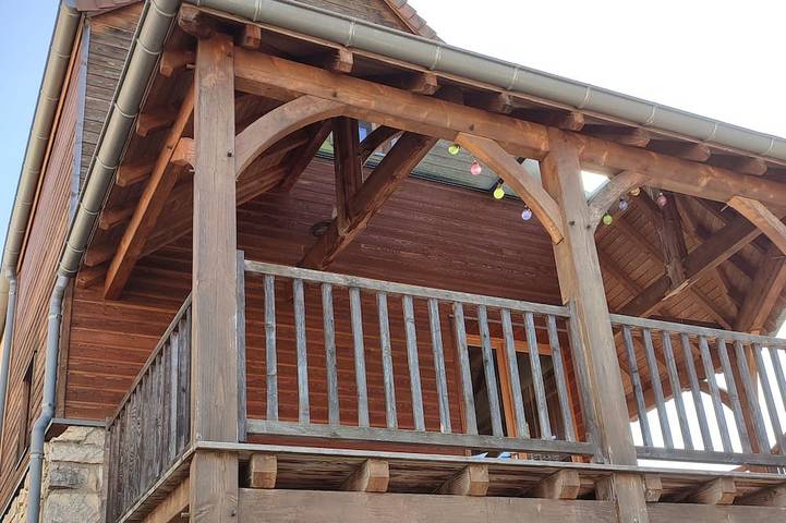 Maison de vacances pour 8 personnes, avec jardin, animaux acceptés