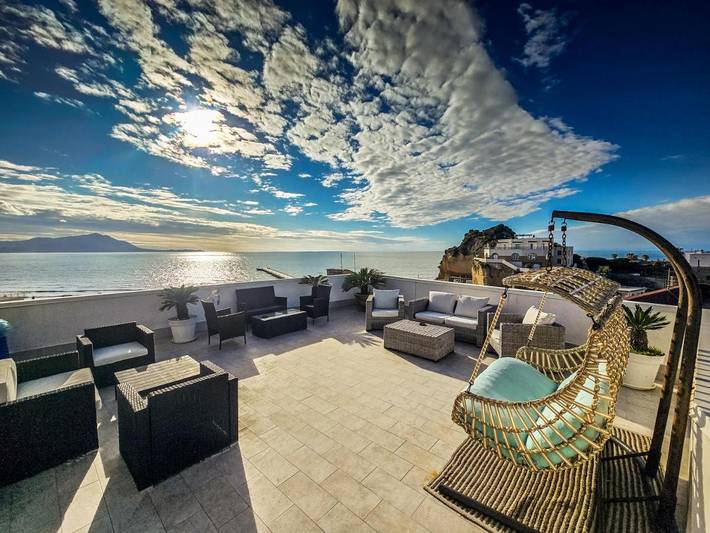 Appartamento per 4 persone, con panorama e terrazza, con animali domestici a Bacoli