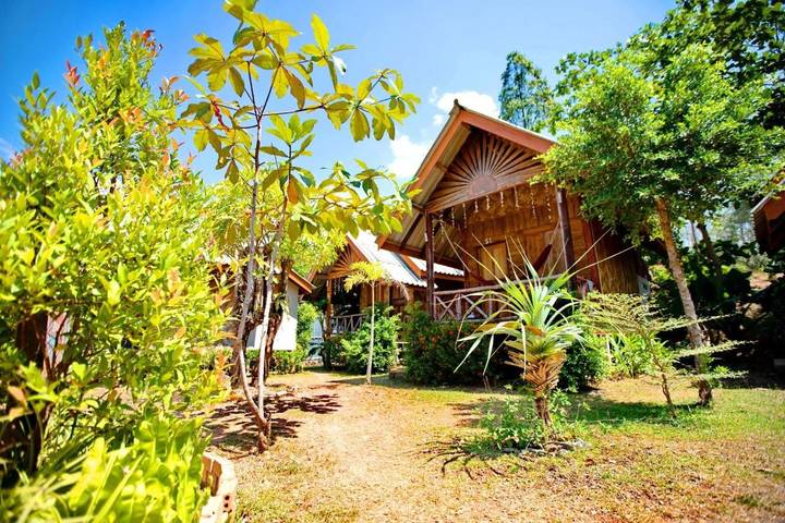 Gästehaus für 4 Personen, mit Ausblick und Garten in Thailand