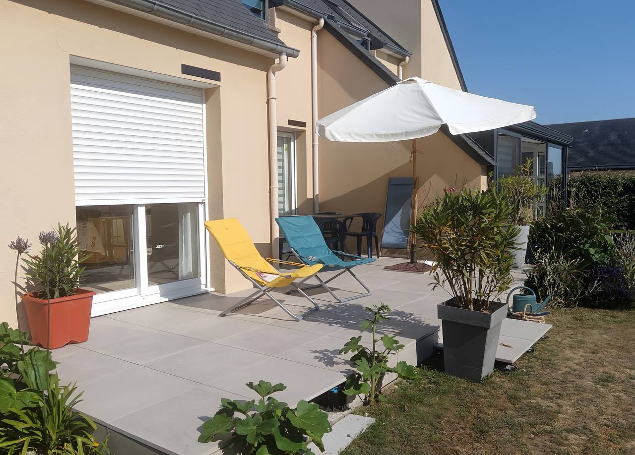 Casa “les ecrehous” luminosa y cómoda cerca de la playa y comercios in Saint-Germain-sur-Ay, Coutances y alrededores