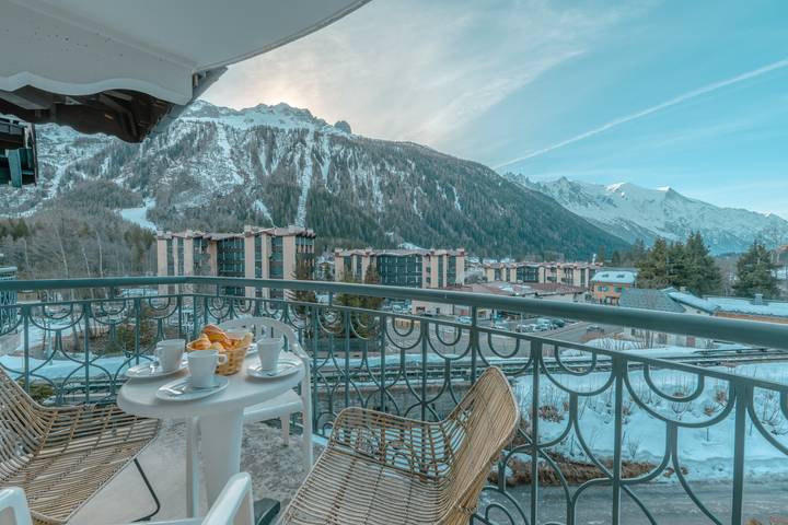 Gîte pour 4 personnes, avec sauna et balcon, adapté aux familles dans Argentière - 2