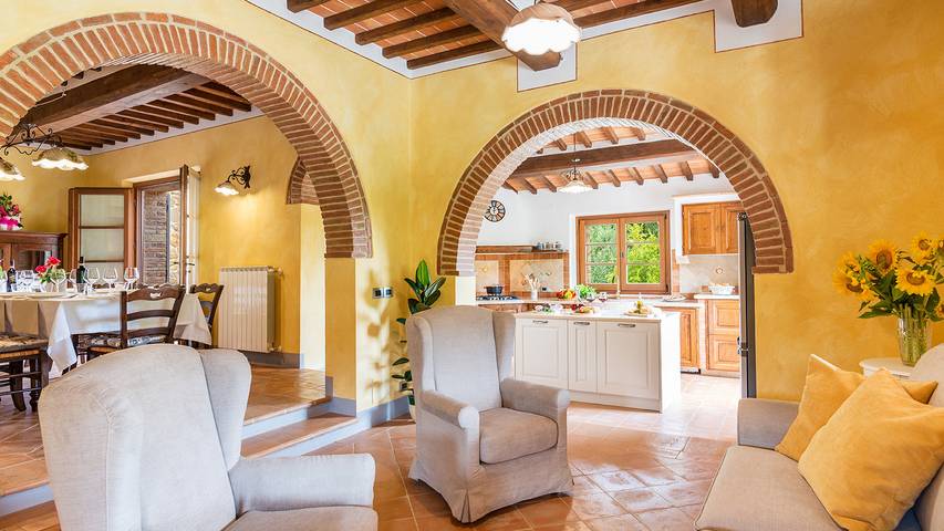 Location de vacances pour 12 personnes, avec jardin à Montepulciano - 4