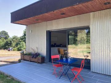 Gîte pour 4 personnes, avec vue et jardin, animaux acceptés à Le Longeron