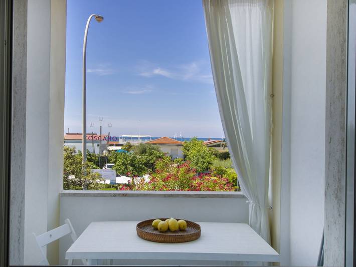 Appartamento per 4 persone, con Balcone e Terrazza a Pietrasanta