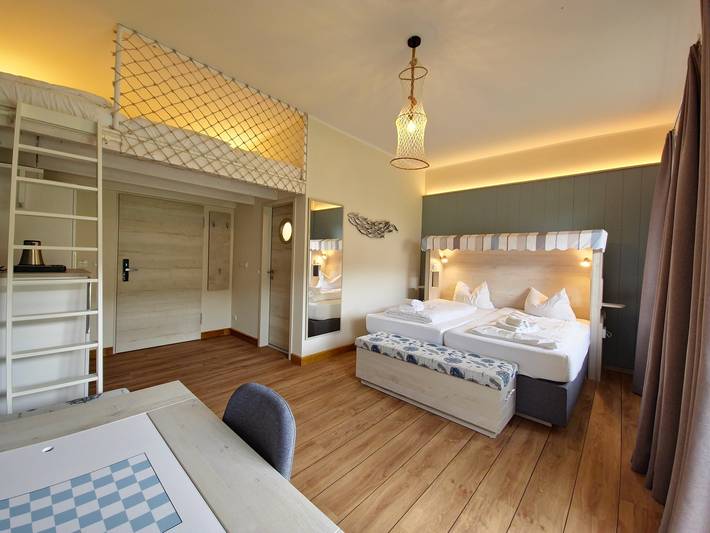 Ferienwohnung für 5 Personen, mit Pool und Sauna sowie Balkon/Terrasse, mit Haustier in Wangerland - 4