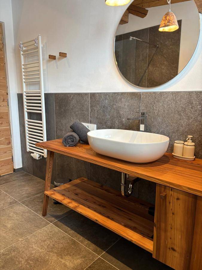 Ferienwohnung für 6 Personen, mit Sauna und Garten sowie Ausblick in Tisens - 4