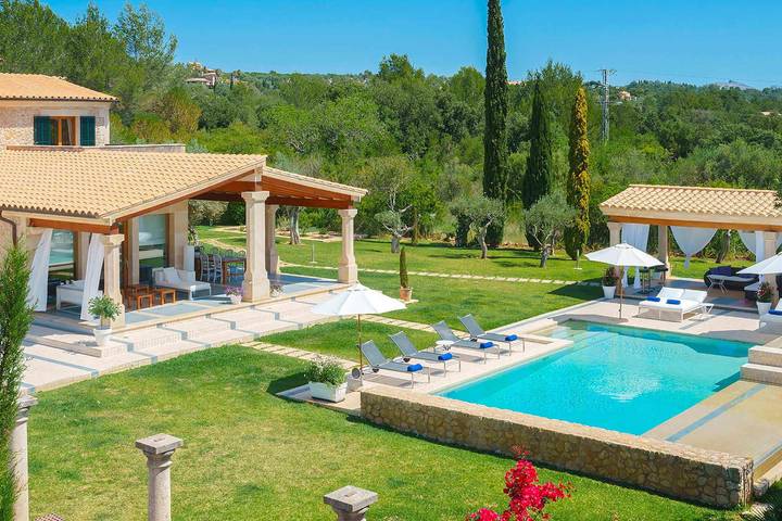 Villa für 8 Personen, mit Terrasse und Whirlpool sowie Garten in Pollença - 2