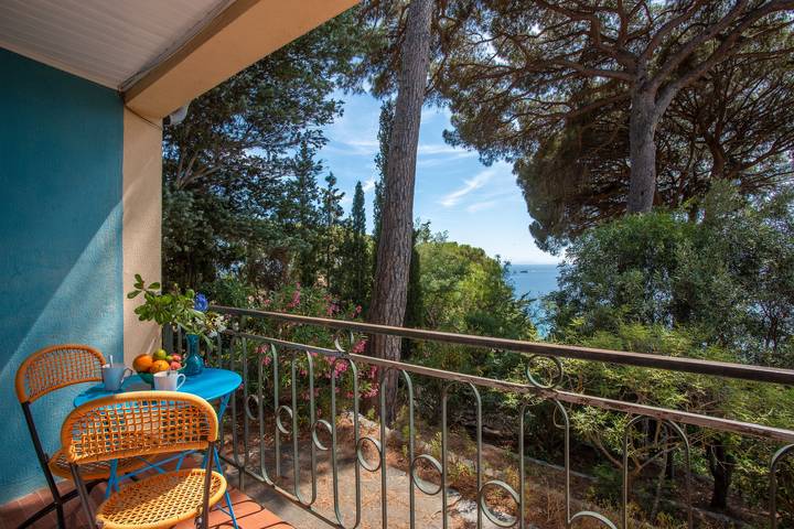 Location de vacances pour 2 personnes, avec jardin et balcon à La Croix-Valmer