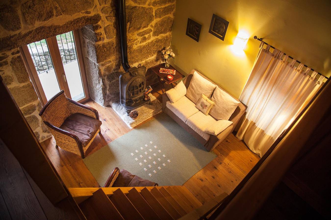 Apartamento vacacional entero, Apartamento "A Solaina" con terraza in La Lama, Provincia de Pontevedra