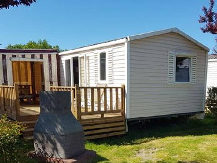 Mobil home pour 6 personnes, avec bassin pour enfant, animaux acceptés à Mesquer - 3