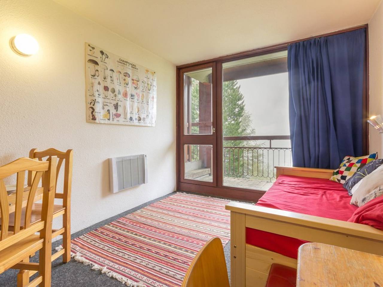 Gehele studio, Studio for 5 people, balcony, Les Arcs 2000 in Les Arcs, Bourg-Saint-Maurice