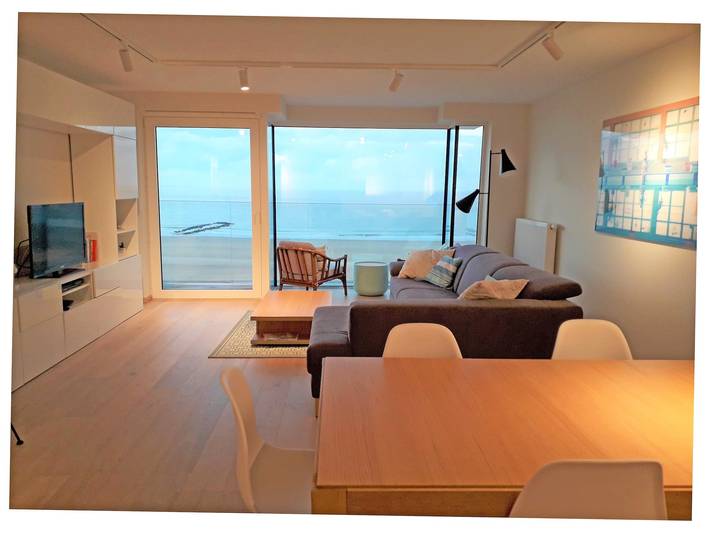 Ferienwohnung mit Meerblick für 6 Personen, mit Terrasse