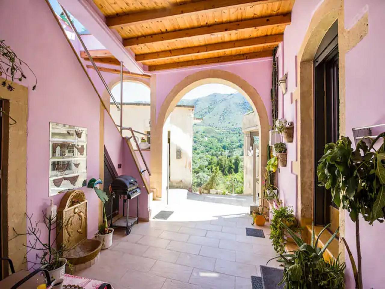 Studio auf Kreta mit Balkon und Grill in Chania und Umgebung