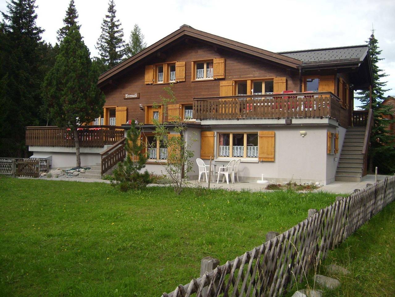 Ganze Ferienwohnung, Chalet Vrenali - Ferienwohnung C (4 Betten/3 Zimmerwohnung) in Vaz/Obervaz, Plessur Alpen