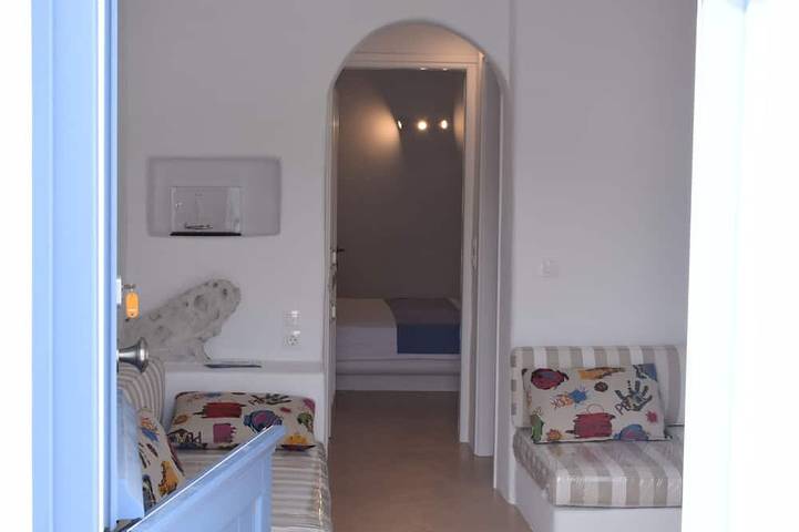 Location de vacances pour 4 personnes, avec balcon et jardin dans Sérifos - 2