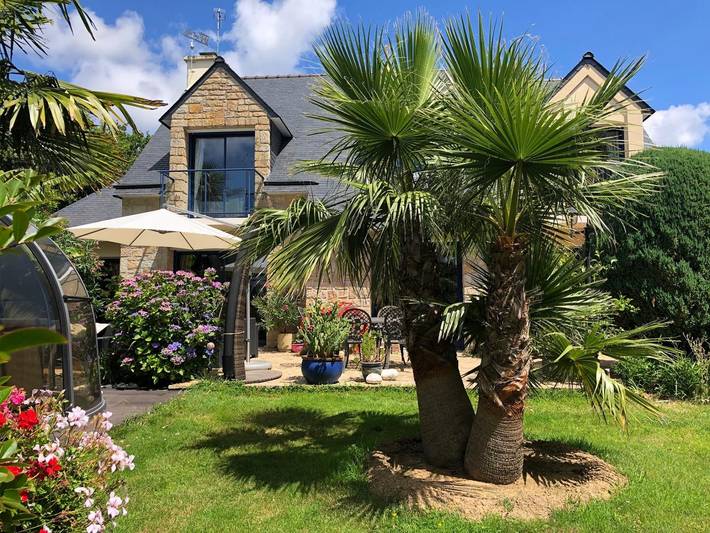 Gîte pour 2 personnes, avec Jardin à Baden (France)