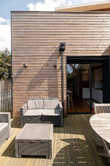 Gîte pour 2 personnes, avec terrasse à Lit-et-Mixe