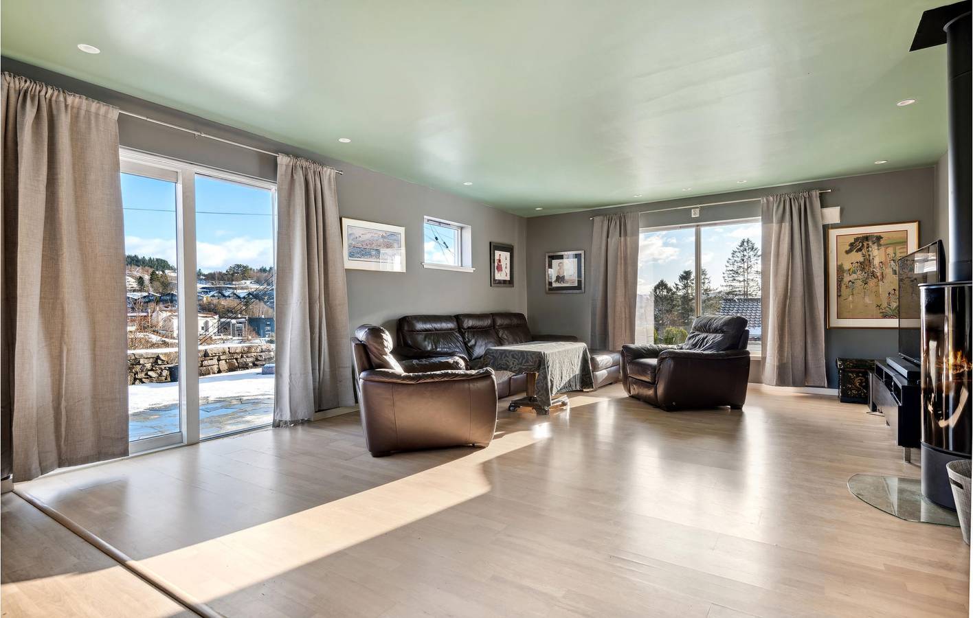 Apartamento vacacional entero, Apartamento de vacaciones para 4 personas con terraza in Fana, Bergen