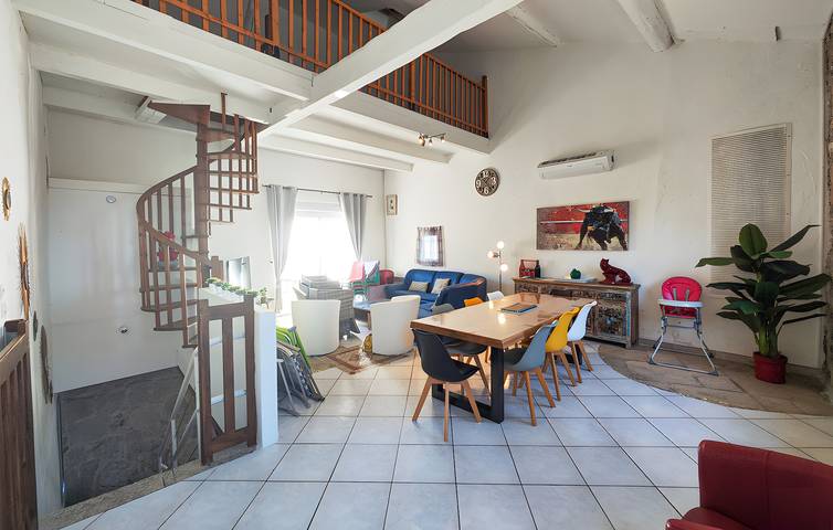 Großes familienfreundliches Steinhaus mit beheiztem Pool in Vendres, Mittelmeerküste (Frankreich)