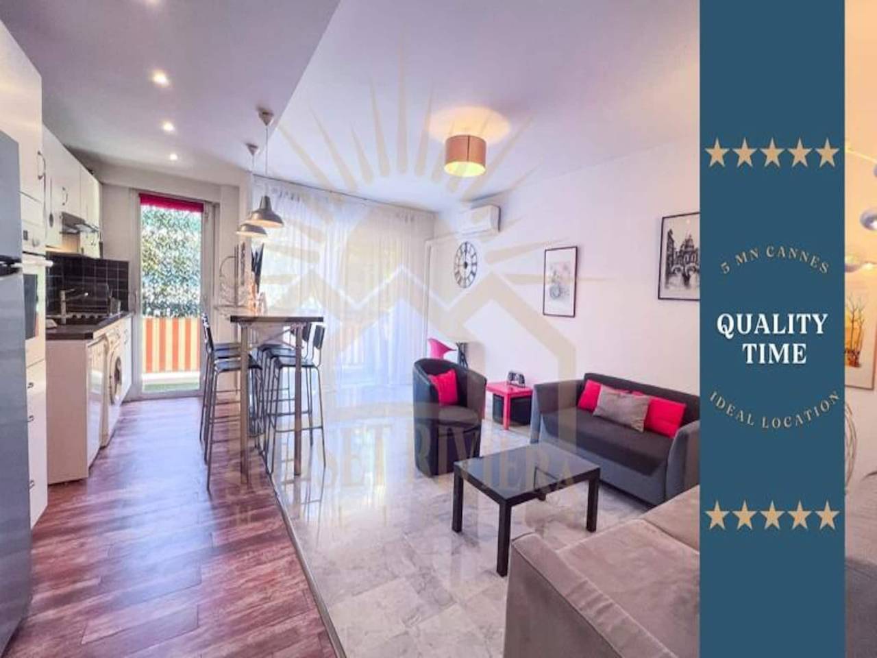 Apartamento entero, Apartamento Le Surcouf para 4 in Le Cannet, Region de Cannes