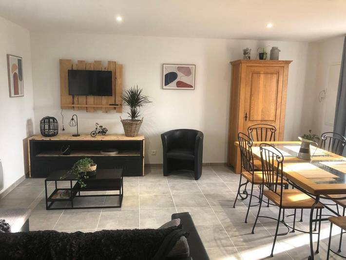 Gîte pour 7 personnes, avec jardin et vue dans Blaringhem