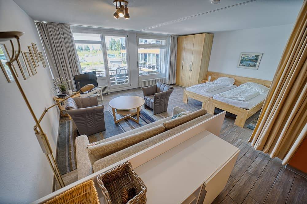 Ganze Wohnung, Standard | 55 qm 1,5 Raum (mit Hochschwarzwaldkarte) - Ferienwohnungen am in Feldberg, Südschwarzwald