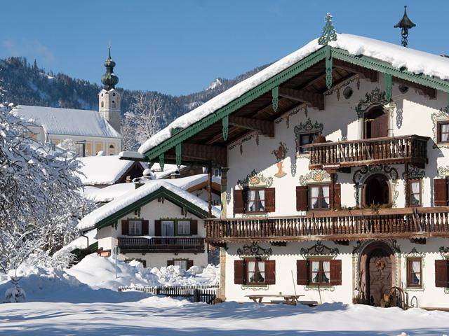 Ferienwohnung für 4 Personen, mit Balkon und Terrasse sowie Garten und Sauna in Ruhpolding - 3