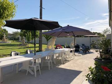 Maison de vacances pour 2 personnes, avec jardin et vue en Gironde