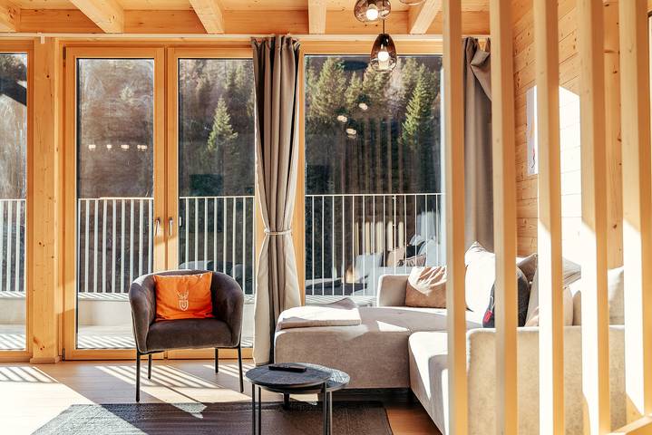 Ferienhaus für 6 Personen, mit Terrasse und Sauna