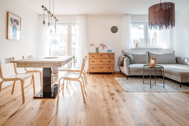 Ferienwohnung für 4 Personen, mit Balkon/Terrasse und Balkon sowie Terrasse und Garten in Hohenlohe - 3