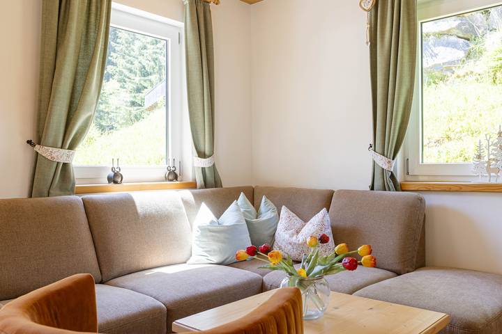 Ferienhaus für 8 Personen, mit Garten und Sauna sowie Terrasse in Annaberg-Lungötz