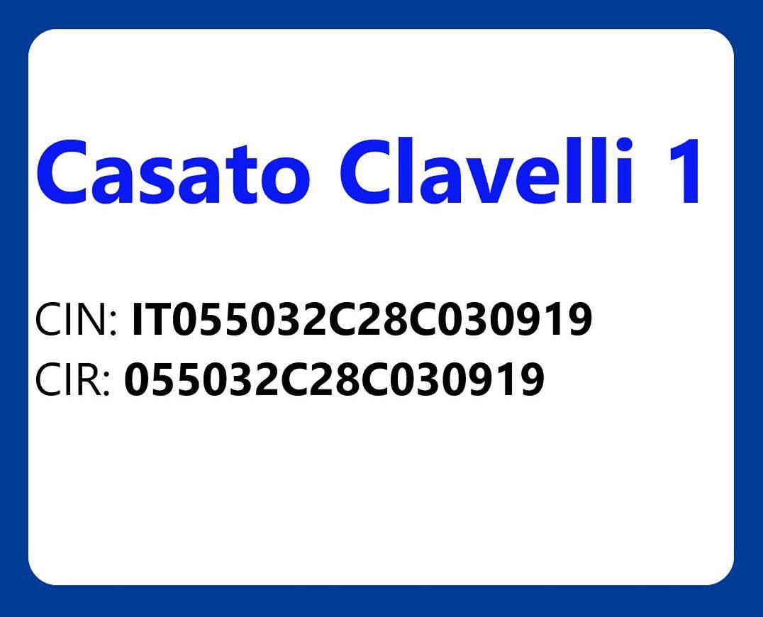 Casato Clavelli 1 in Terni, Valnerina
