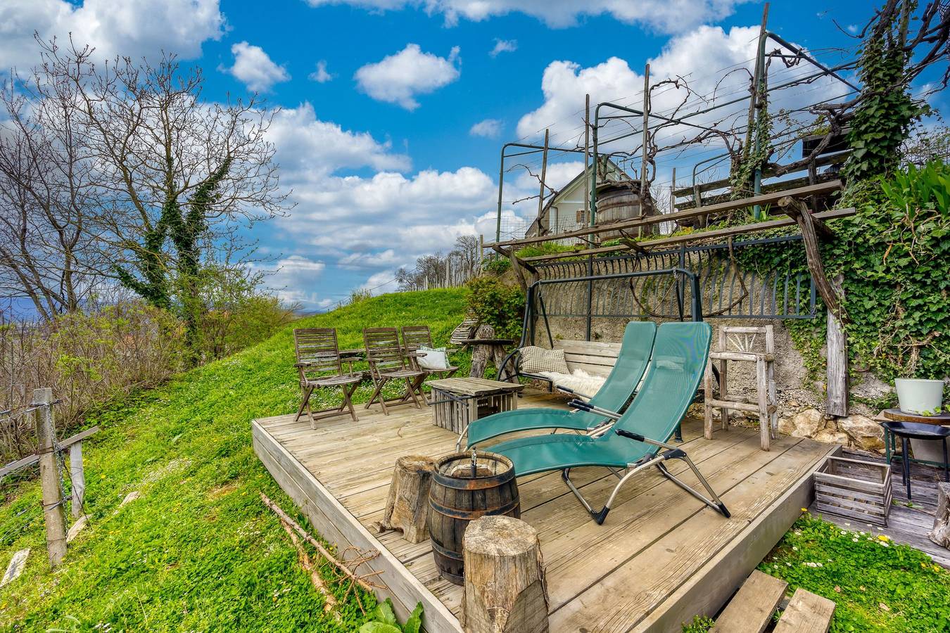 Vineyard Cottage Verček in Novo mesto, Slovenia