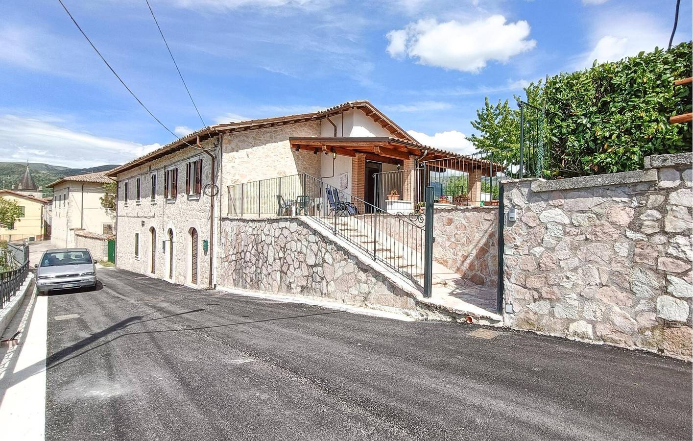 Apartamento con jardín, WiFi y cuna in Preci, Parque Nacional de los Montes Sibilinos