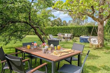 Gîte pour 6 personnes, avec jardin ainsi que terrasse et jacuzzi, animaux acceptés dans le Loir-et-Cher