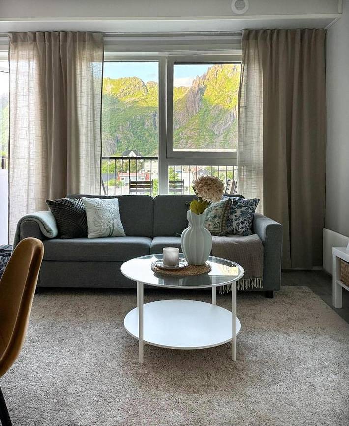 Gîte pour 4 personnes, avec balcon et vue dans Svolvær - 4