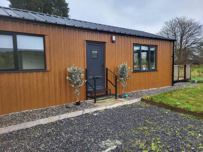 Log cabin for 6 people, with Terrace and View in County Mayo