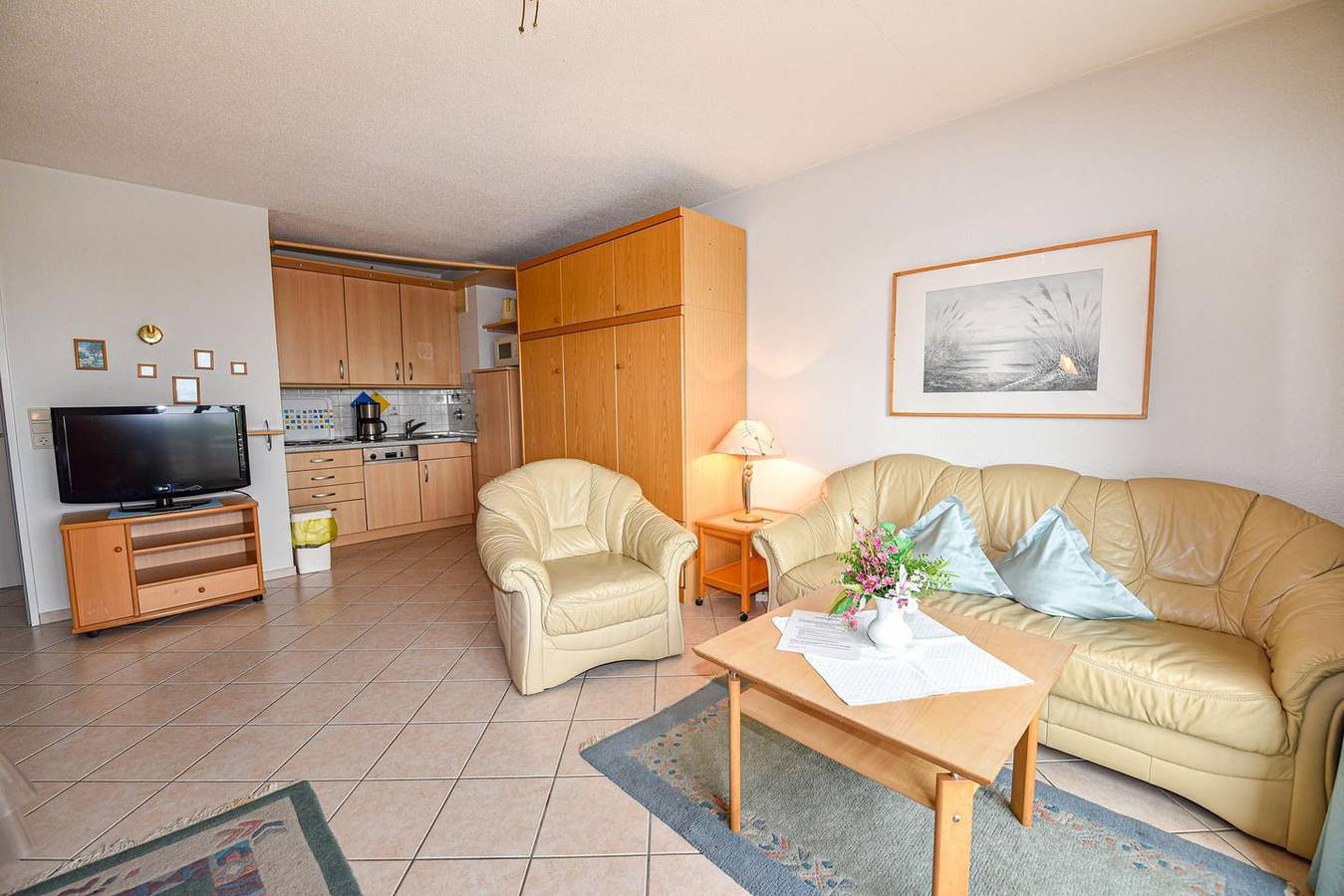 Entire apartment, 2-Zimmer Seeblick Appartement im Appartementhaus Deichgraf in Döse, Cuxhaven