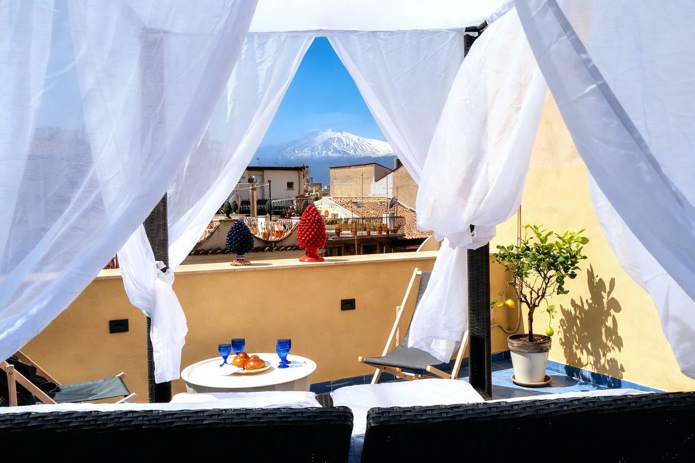Ferieleilighet til 4 Personer i Taormina, Provinsen Messina