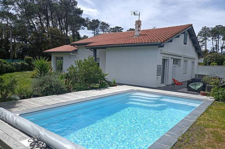 Maison de vacances pour 4 personnes, avec jardin à Tarnos