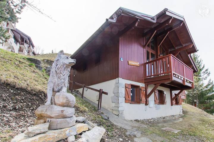 Chalet pour 6 personnes, avec balcon dans La Plagne - 2