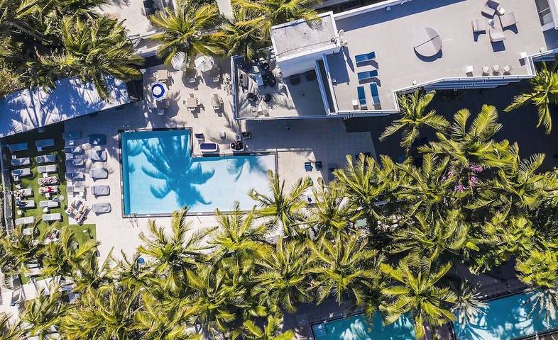 Vacation home for 4 people, with pool in Miami Beach