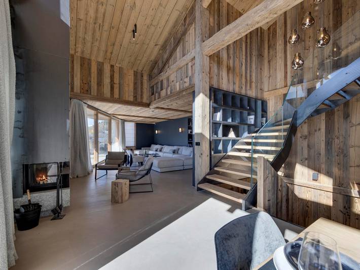 Chalet pour 14 personnes, avec sauna et terrasse en Savoie - 3